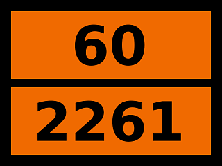 Табличка опасный груз "60-2261. Ксиленолы твердые"