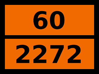 Табличка опасный груз "60-2272. N-этиланилин"