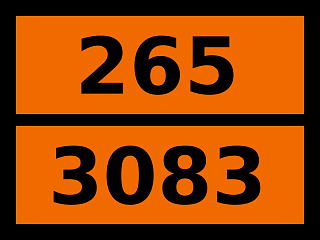 Табличка опасный груз "265-3083. Перхлорилфторид"