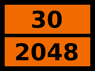Табличка опасный груз "30-2048. Дициклопентадиен"