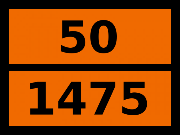 Табличка опасный груз "50-1475. Магния перхлорат"