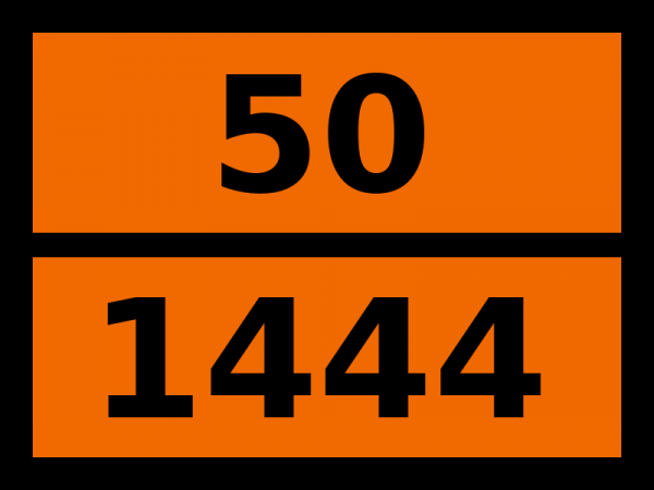 Табличка опасный груз "50-1444. Аммония персульфат"