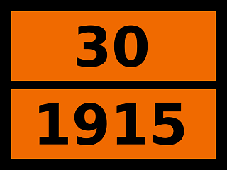 Табличка опасный груз "30-1915. Циклогексанон"