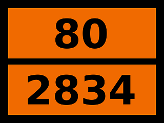 Табличка опасный груз "80-2834. Кислота фосфористая"